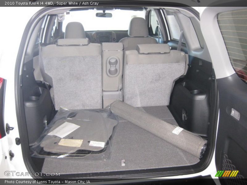 Super White / Ash Gray 2010 Toyota RAV4 I4 4WD