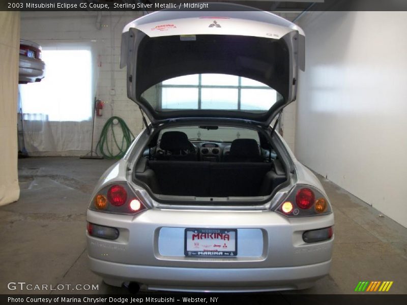 Sterling Silver Metallic / Midnight 2003 Mitsubishi Eclipse GS Coupe