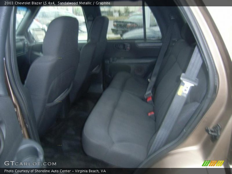 Sandalwood Metallic / Graphite 2003 Chevrolet Blazer LS 4x4