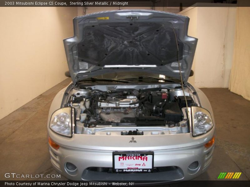 Sterling Silver Metallic / Midnight 2003 Mitsubishi Eclipse GS Coupe