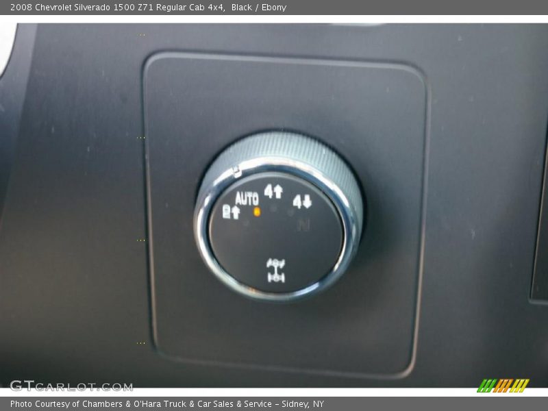 Black / Ebony 2008 Chevrolet Silverado 1500 Z71 Regular Cab 4x4