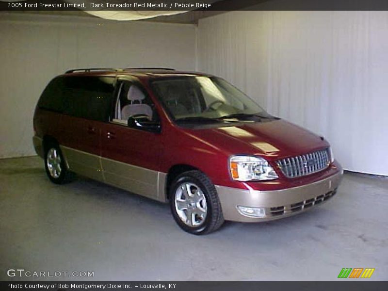 Dark Toreador Red Metallic / Pebble Beige 2005 Ford Freestar Limited