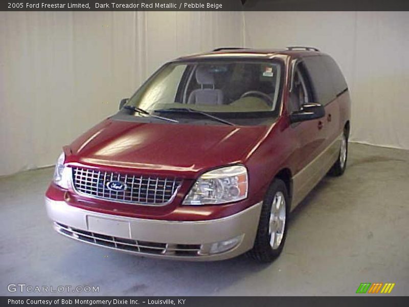 Dark Toreador Red Metallic / Pebble Beige 2005 Ford Freestar Limited