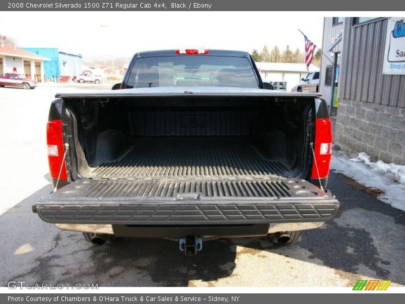 Black / Ebony 2008 Chevrolet Silverado 1500 Z71 Regular Cab 4x4