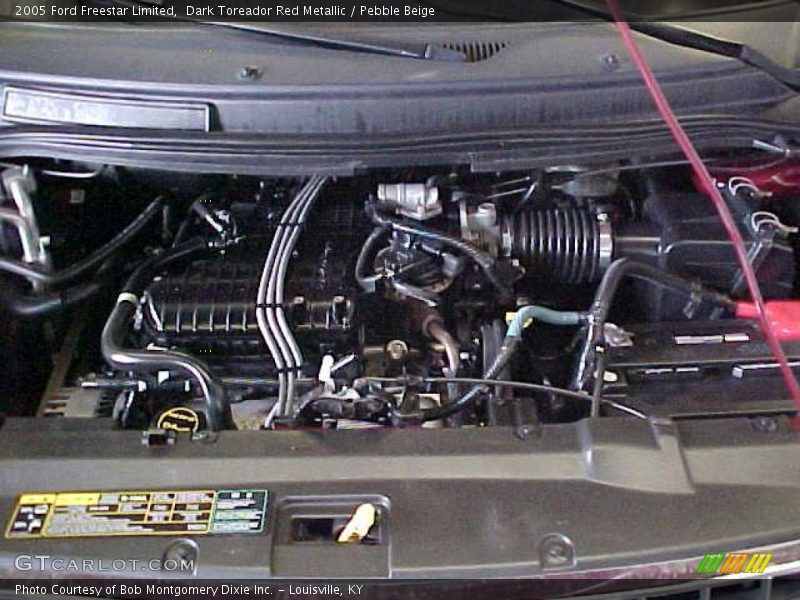 Dark Toreador Red Metallic / Pebble Beige 2005 Ford Freestar Limited