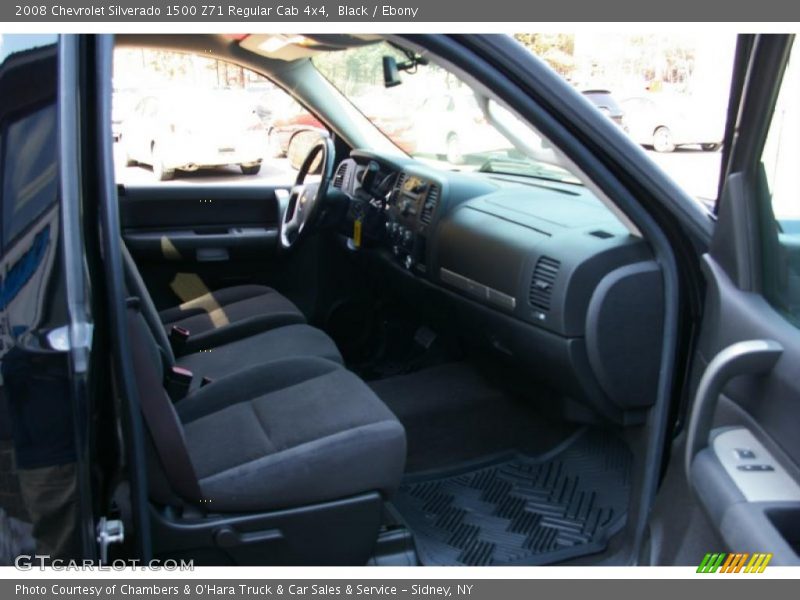 Black / Ebony 2008 Chevrolet Silverado 1500 Z71 Regular Cab 4x4