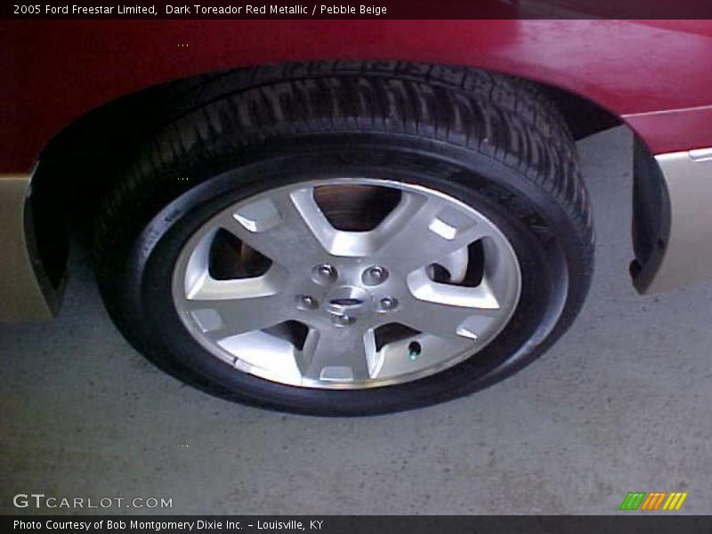 Dark Toreador Red Metallic / Pebble Beige 2005 Ford Freestar Limited