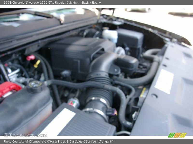 Black / Ebony 2008 Chevrolet Silverado 1500 Z71 Regular Cab 4x4