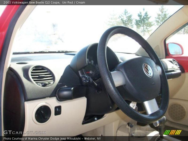 Uni Red / Cream 2003 Volkswagen New Beetle GLS Coupe