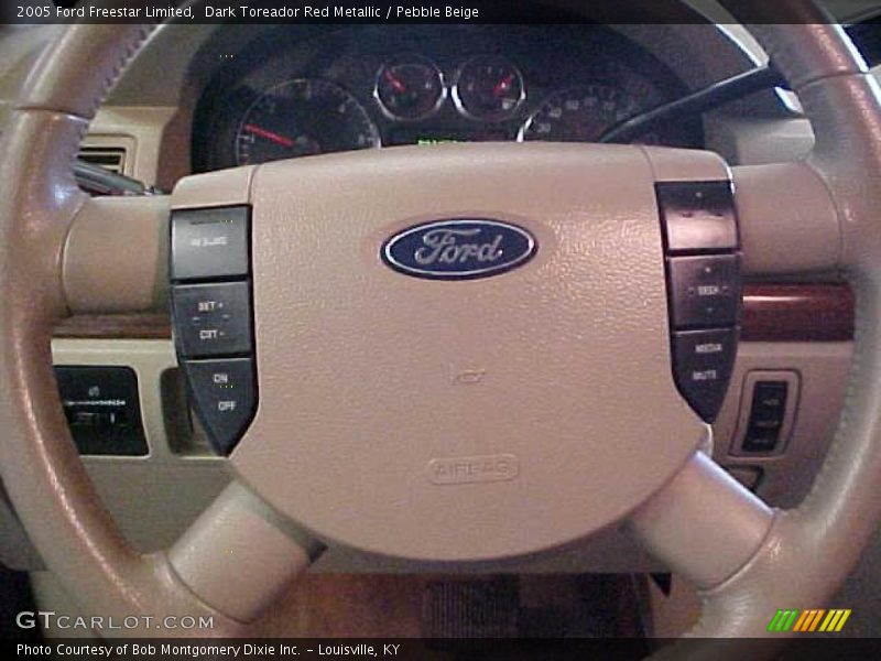 Dark Toreador Red Metallic / Pebble Beige 2005 Ford Freestar Limited