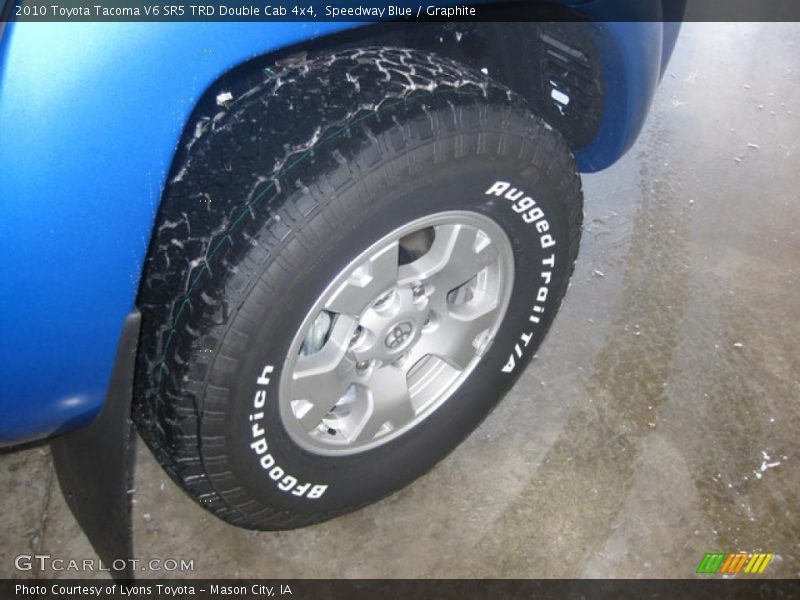 Speedway Blue / Graphite 2010 Toyota Tacoma V6 SR5 TRD Double Cab 4x4