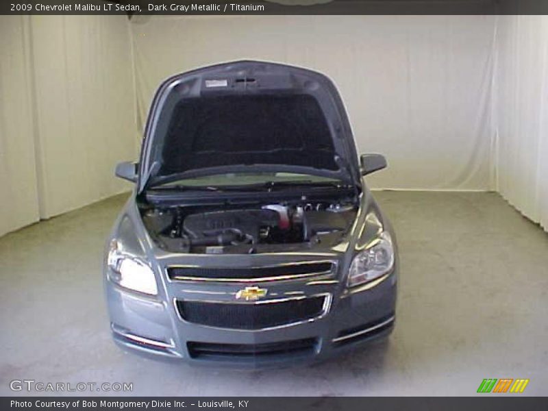 Dark Gray Metallic / Titanium 2009 Chevrolet Malibu LT Sedan