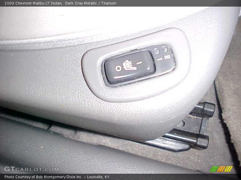 Dark Gray Metallic / Titanium 2009 Chevrolet Malibu LT Sedan
