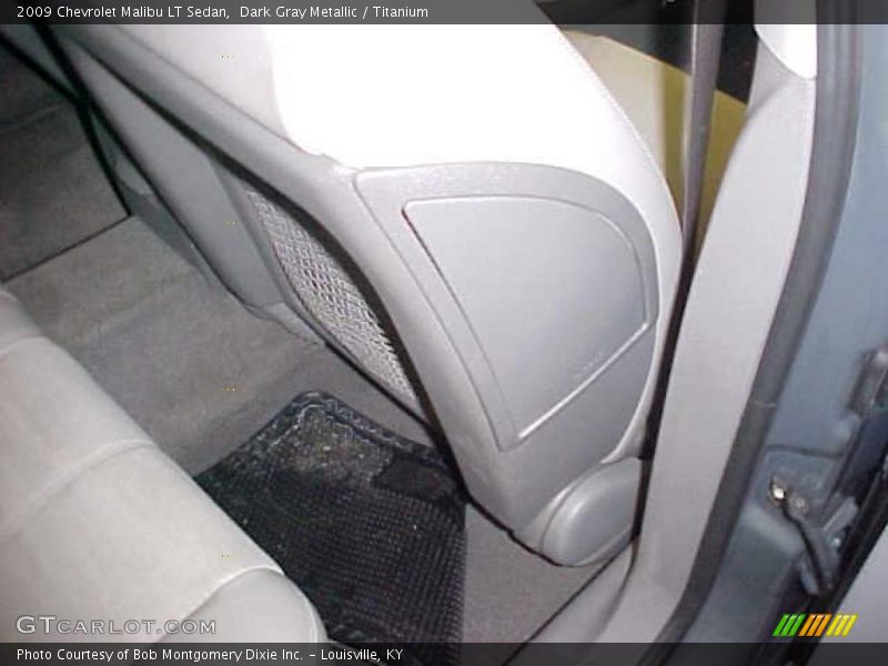 Dark Gray Metallic / Titanium 2009 Chevrolet Malibu LT Sedan