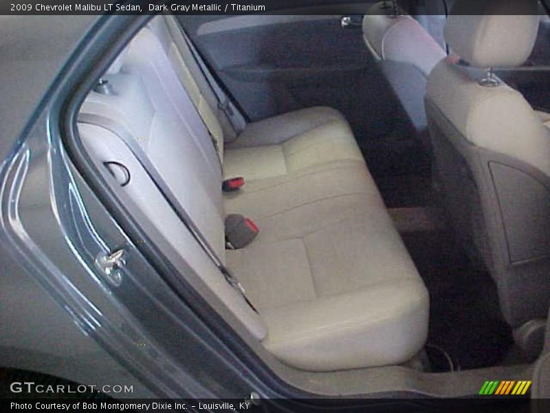 Dark Gray Metallic / Titanium 2009 Chevrolet Malibu LT Sedan