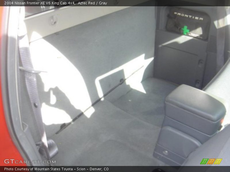 Aztec Red / Gray 2004 Nissan Frontier XE V6 King Cab 4x4