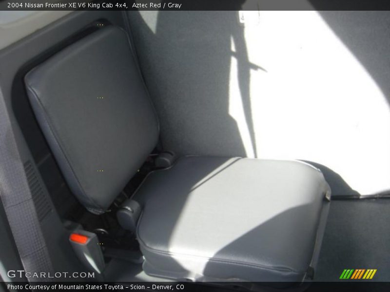 Aztec Red / Gray 2004 Nissan Frontier XE V6 King Cab 4x4