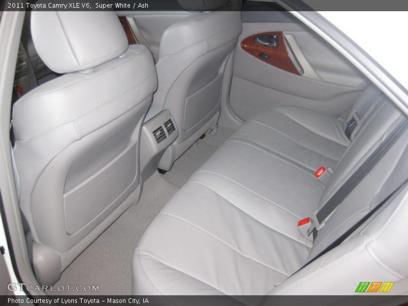Super White / Ash 2011 Toyota Camry XLE V6