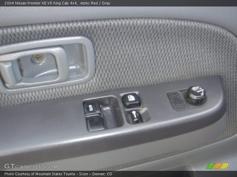 Aztec Red / Gray 2004 Nissan Frontier XE V6 King Cab 4x4