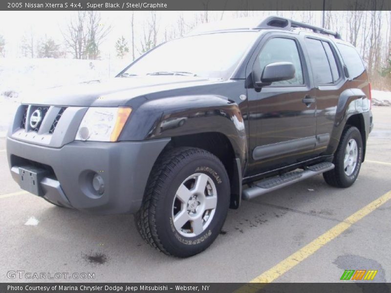 Super Black / Steel/Graphite 2005 Nissan Xterra S 4x4
