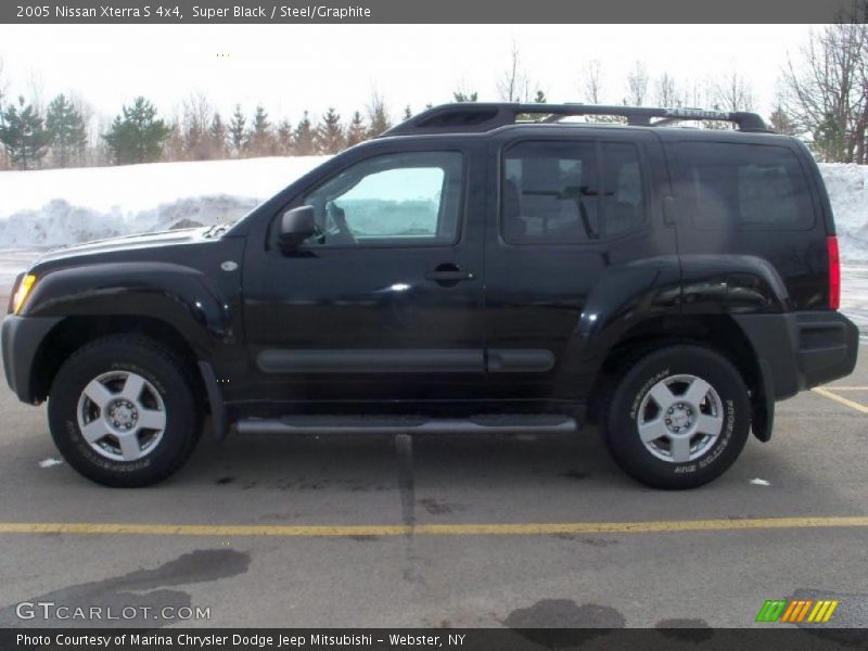 Super Black / Steel/Graphite 2005 Nissan Xterra S 4x4