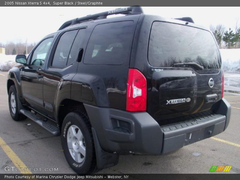Super Black / Steel/Graphite 2005 Nissan Xterra S 4x4