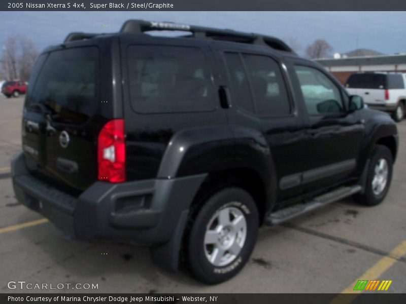 Super Black / Steel/Graphite 2005 Nissan Xterra S 4x4