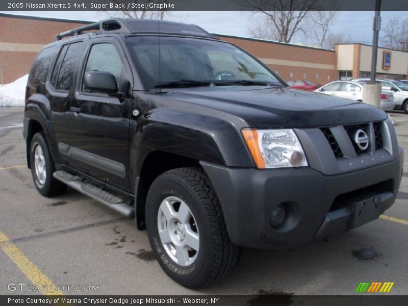 Super Black / Steel/Graphite 2005 Nissan Xterra S 4x4