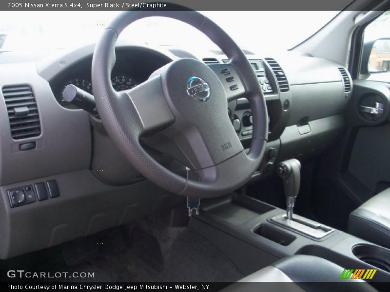 Super Black / Steel/Graphite 2005 Nissan Xterra S 4x4