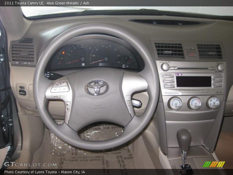 Aloe Green Metallic / Ash 2011 Toyota Camry LE
