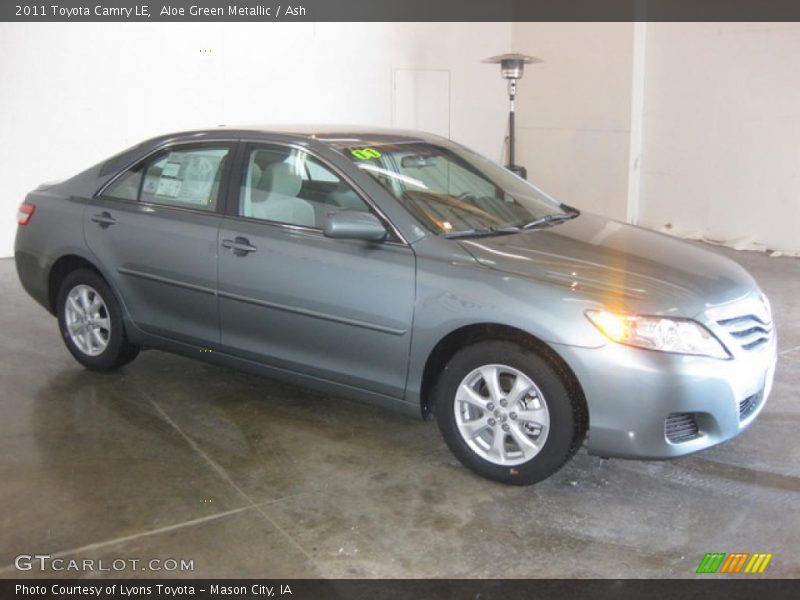Aloe Green Metallic / Ash 2011 Toyota Camry LE