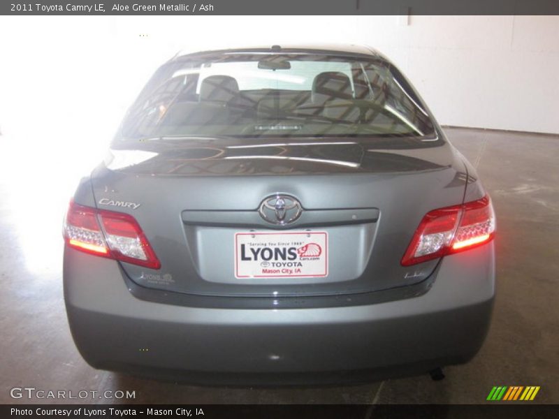 Aloe Green Metallic / Ash 2011 Toyota Camry LE