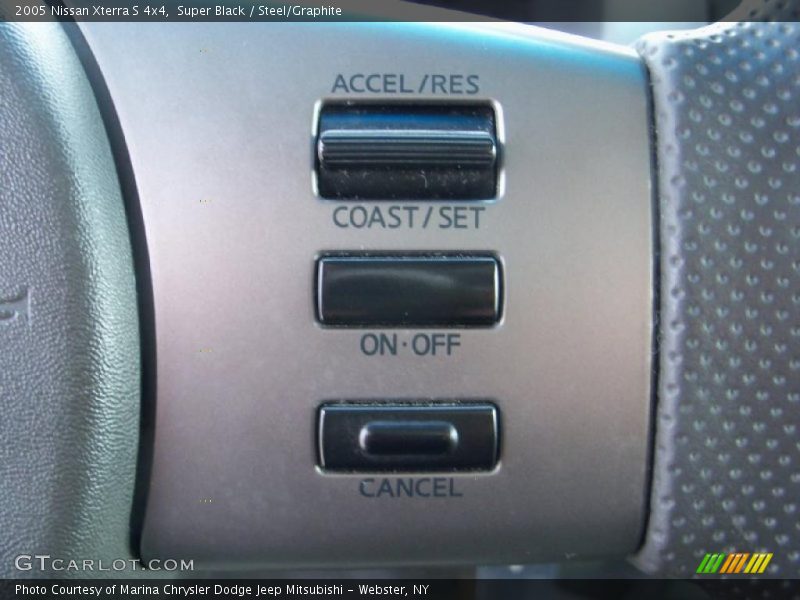 Super Black / Steel/Graphite 2005 Nissan Xterra S 4x4