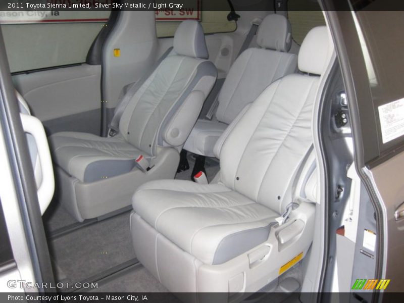 Silver Sky Metallic / Light Gray 2011 Toyota Sienna Limited