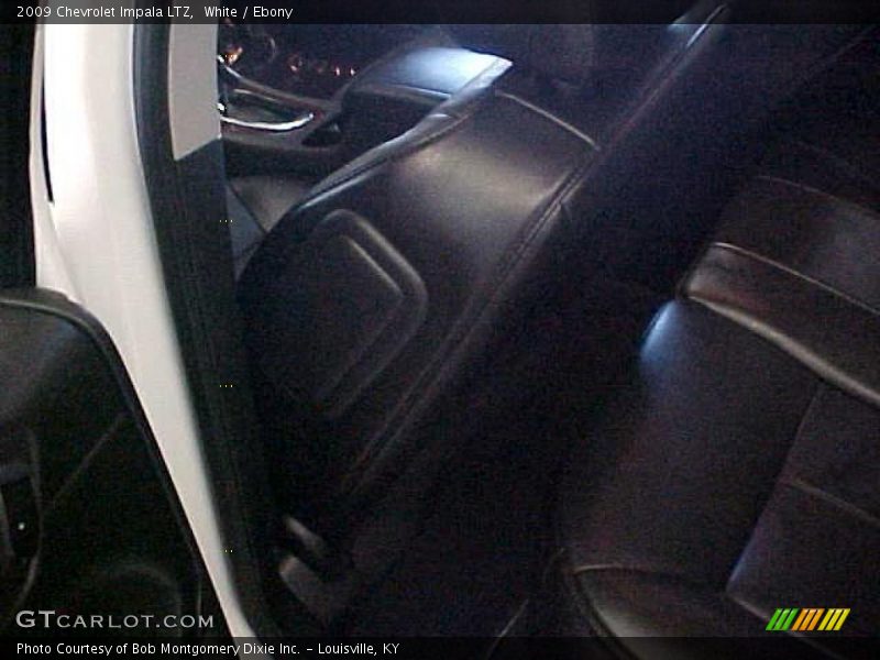 White / Ebony 2009 Chevrolet Impala LTZ