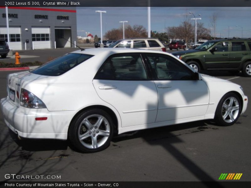 Crystal White / Black 2002 Lexus IS 300