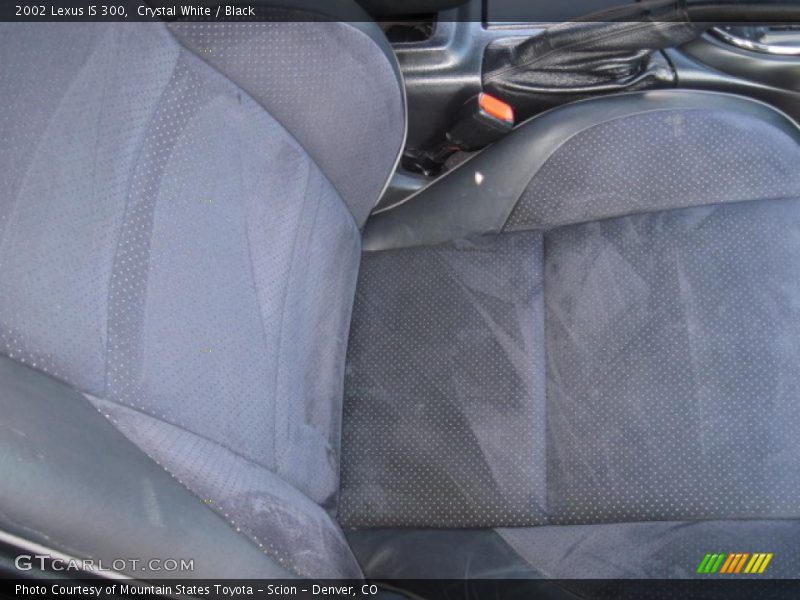 Crystal White / Black 2002 Lexus IS 300