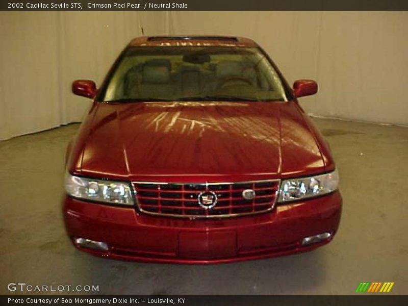 Crimson Red Pearl / Neutral Shale 2002 Cadillac Seville STS