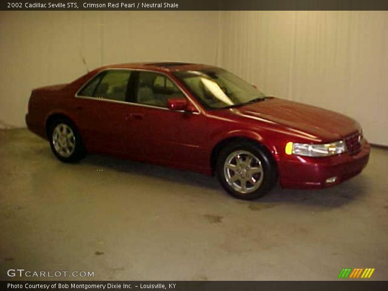 Crimson Red Pearl / Neutral Shale 2002 Cadillac Seville STS