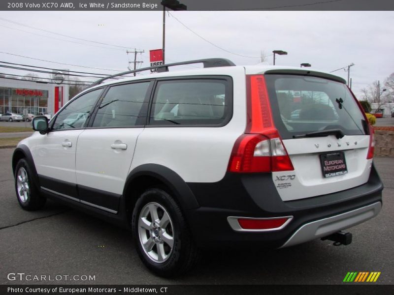 Ice White / Sandstone Beige 2008 Volvo XC70 AWD