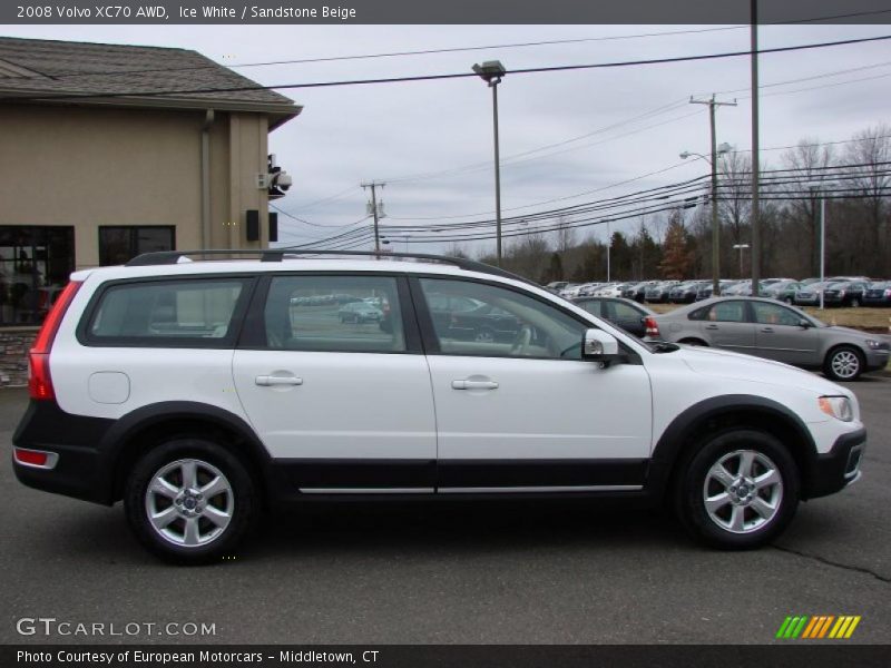 Ice White / Sandstone Beige 2008 Volvo XC70 AWD