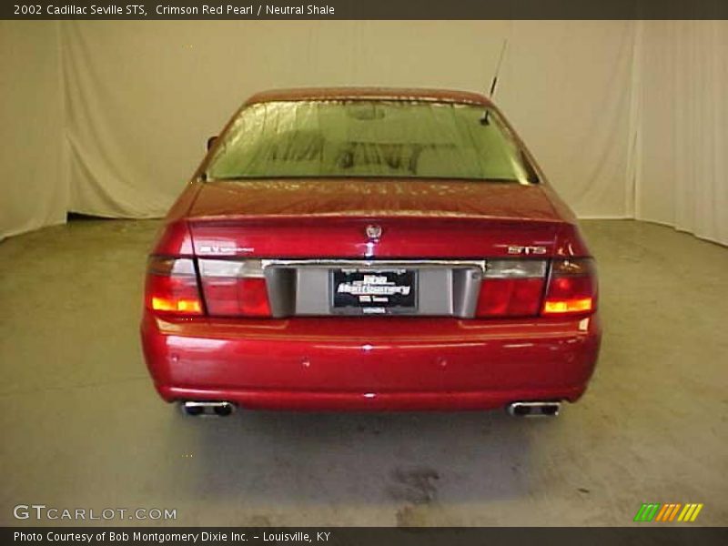 Crimson Red Pearl / Neutral Shale 2002 Cadillac Seville STS