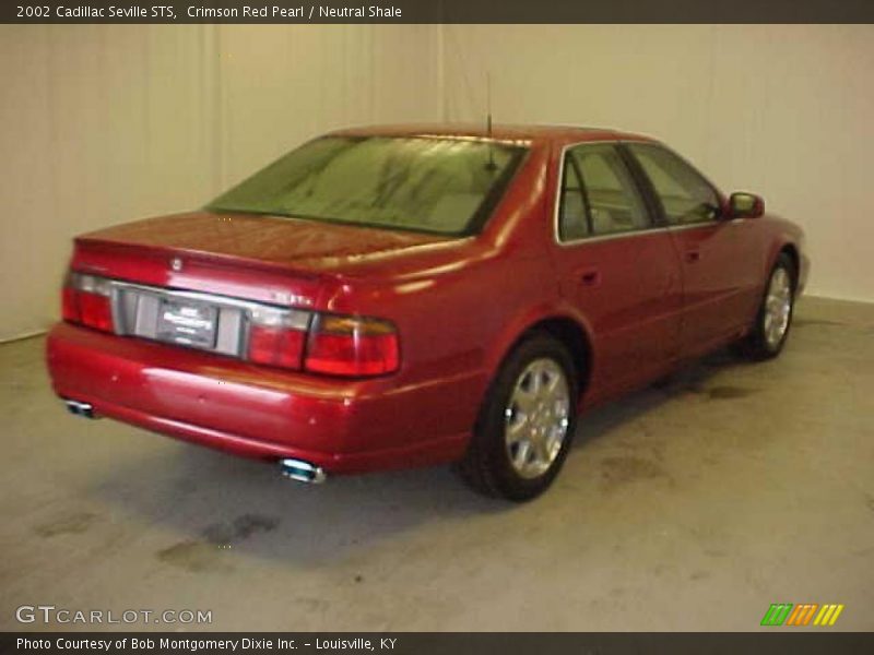 Crimson Red Pearl / Neutral Shale 2002 Cadillac Seville STS