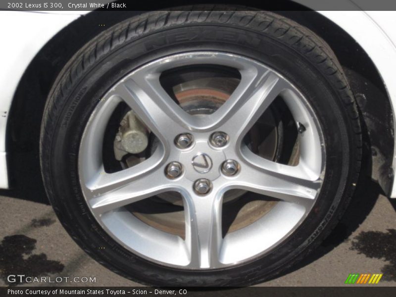 Crystal White / Black 2002 Lexus IS 300