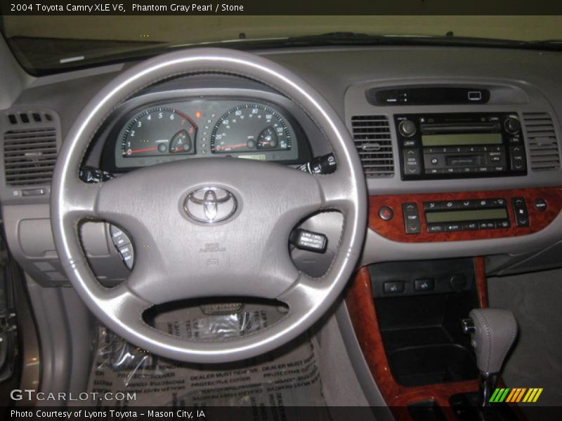 Phantom Gray Pearl / Stone 2004 Toyota Camry XLE V6