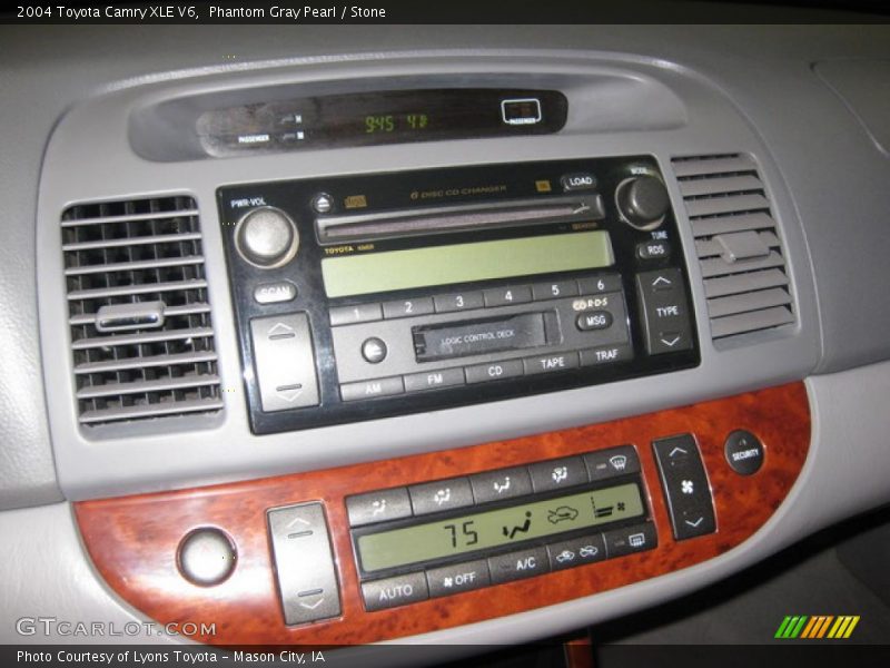 Phantom Gray Pearl / Stone 2004 Toyota Camry XLE V6