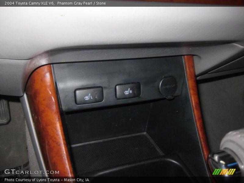 Phantom Gray Pearl / Stone 2004 Toyota Camry XLE V6