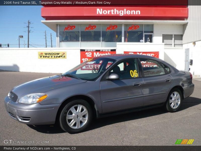 Tungsten Grey Metallic / Medium/Dark Flint Grey 2006 Ford Taurus SEL