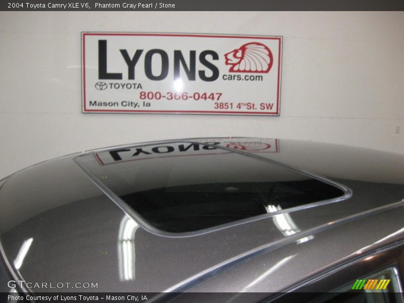 Phantom Gray Pearl / Stone 2004 Toyota Camry XLE V6