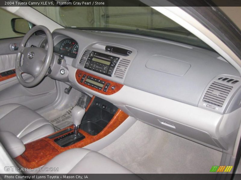 Phantom Gray Pearl / Stone 2004 Toyota Camry XLE V6